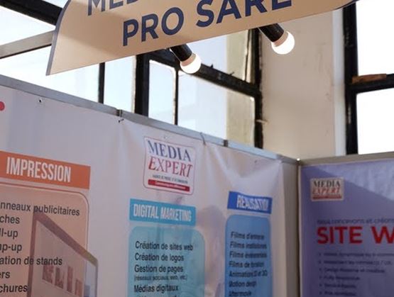 Panneau affichage salon Djazagro 2025