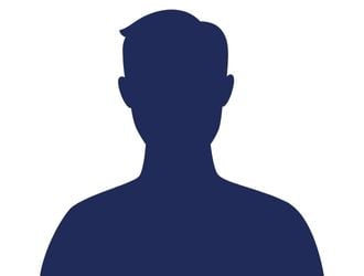Silhouette of a man - placeholder image for a speaker