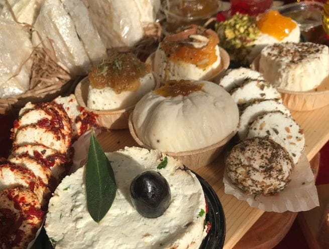 Tasting Algerian cheeses at Djazagro 2025