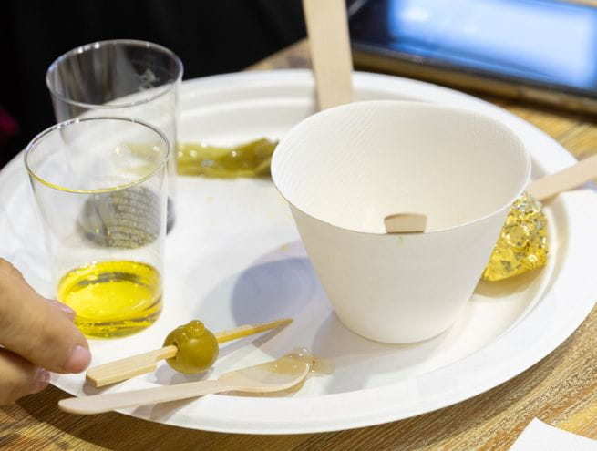 Olive oil tasting workshop at Djazagro 2025