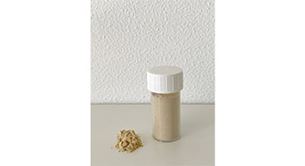 Poudre végétale dans un flacon de l'exposant SENSIENT FLAVORS