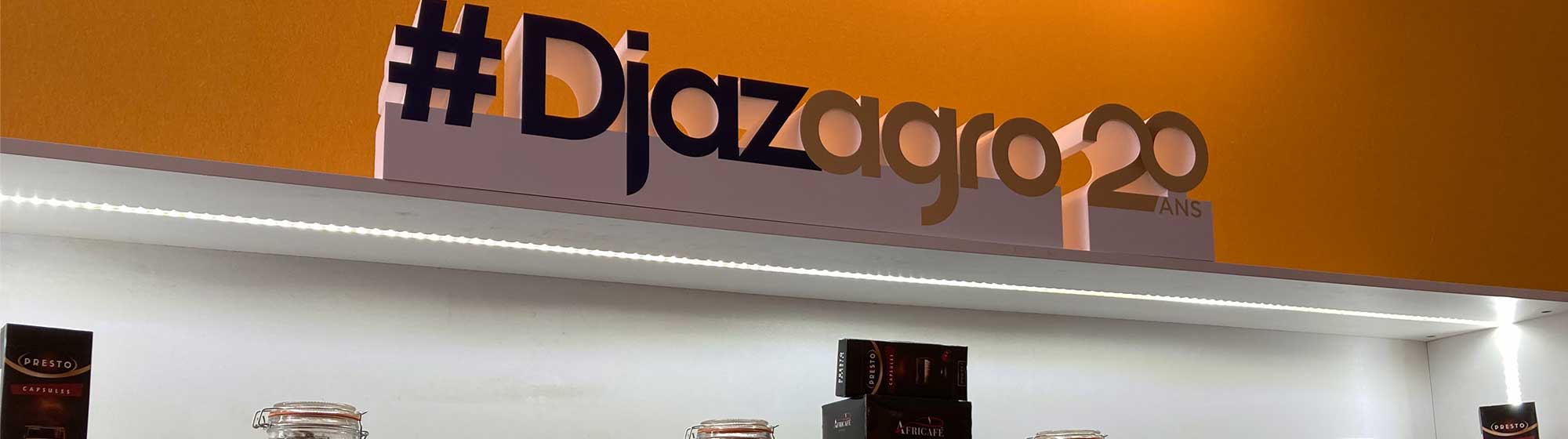 Logo de Djazagro et produits alimentaires